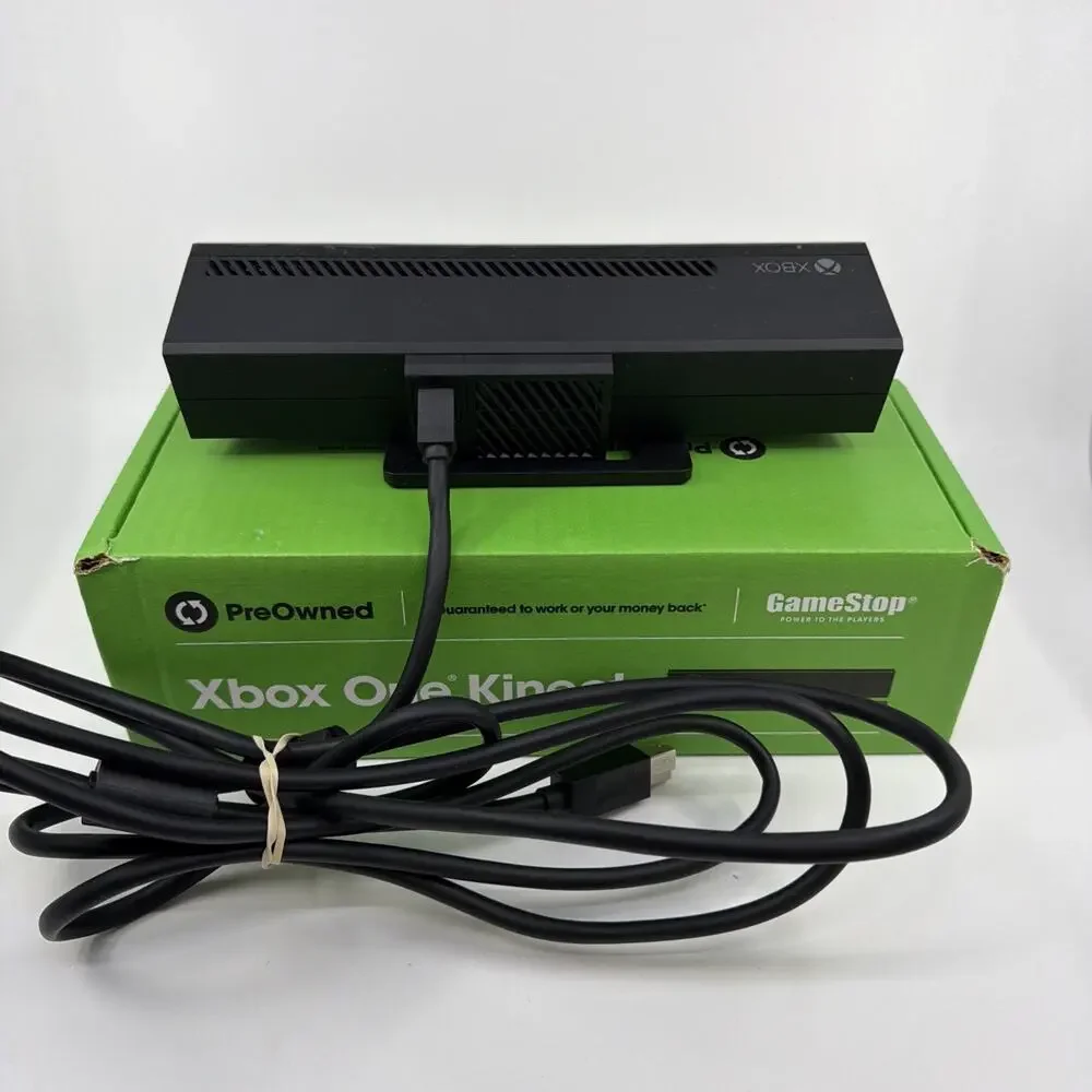 Xbox One Kinect Sensor w/ 5 Game Lot Mixed Genres Tested Microsoft Bundle